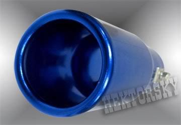 blue muffler