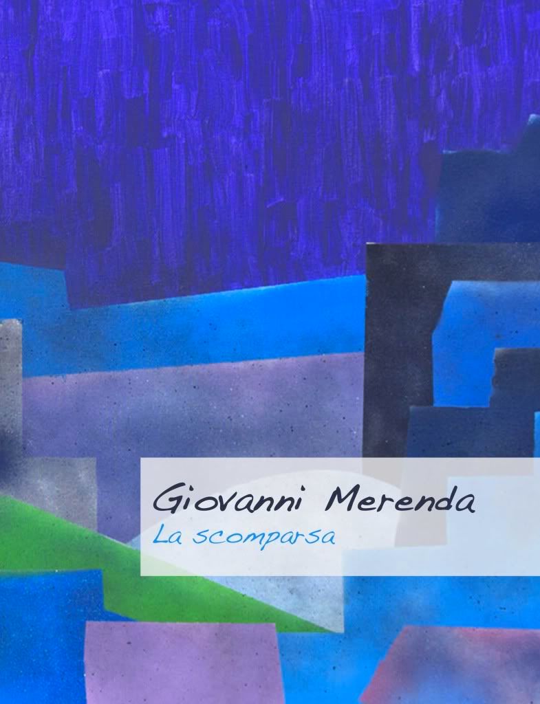 Giovanni Merenda - La scomparsa