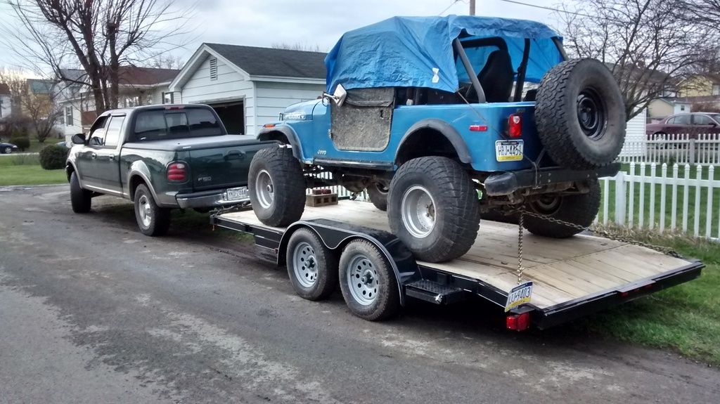Towing your CJ7