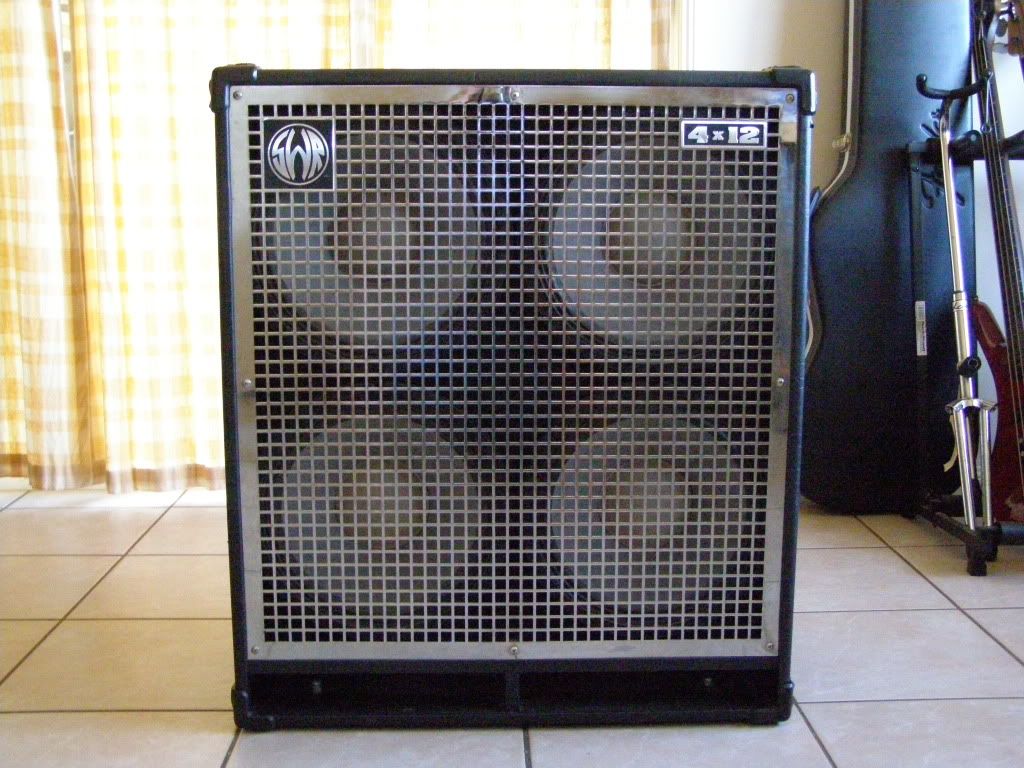 Wts Swr 4x12 800watts Bass Cabinet New