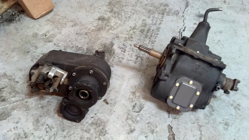 SM420 Transmission & Dana 300 Transfer Case with adapter Pirate 4x4