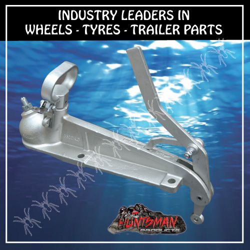 3500KG ELECTRIC BRAKE TRAILER CARAVAN 50MM BALL COUPLING WITH HANDBRAKE