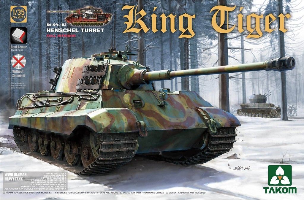 Armorama Kingtiger 1 35th Buildlog