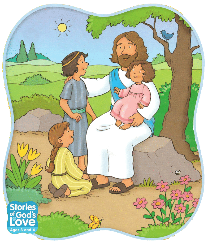 jesus welcomes children
