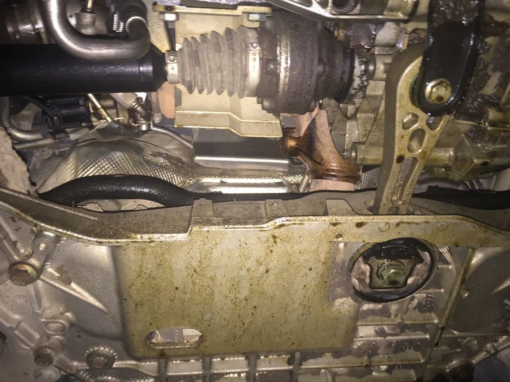 New MK5 GTI owner, oil leak.. possibly from the turbo?