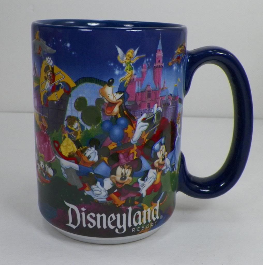 DISNEYLAND RESORT 3D COFFEE MUG AUTHENTIC AND ORIGINAL DISNEY PARKS MUG