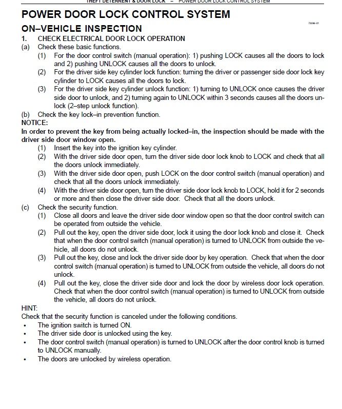 Scion Xb Door Lock Problems at Shelia Peak blog