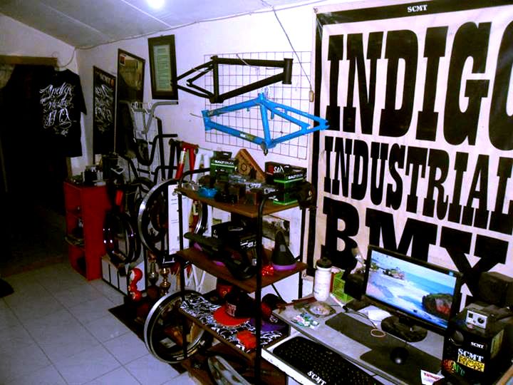 Indigo Industrial BMX