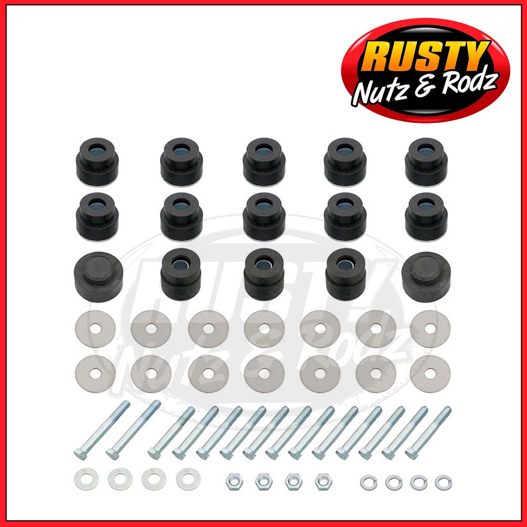 Chevelle Convertible Body Mount Bushing Kit Superior Quality 6872 eBay