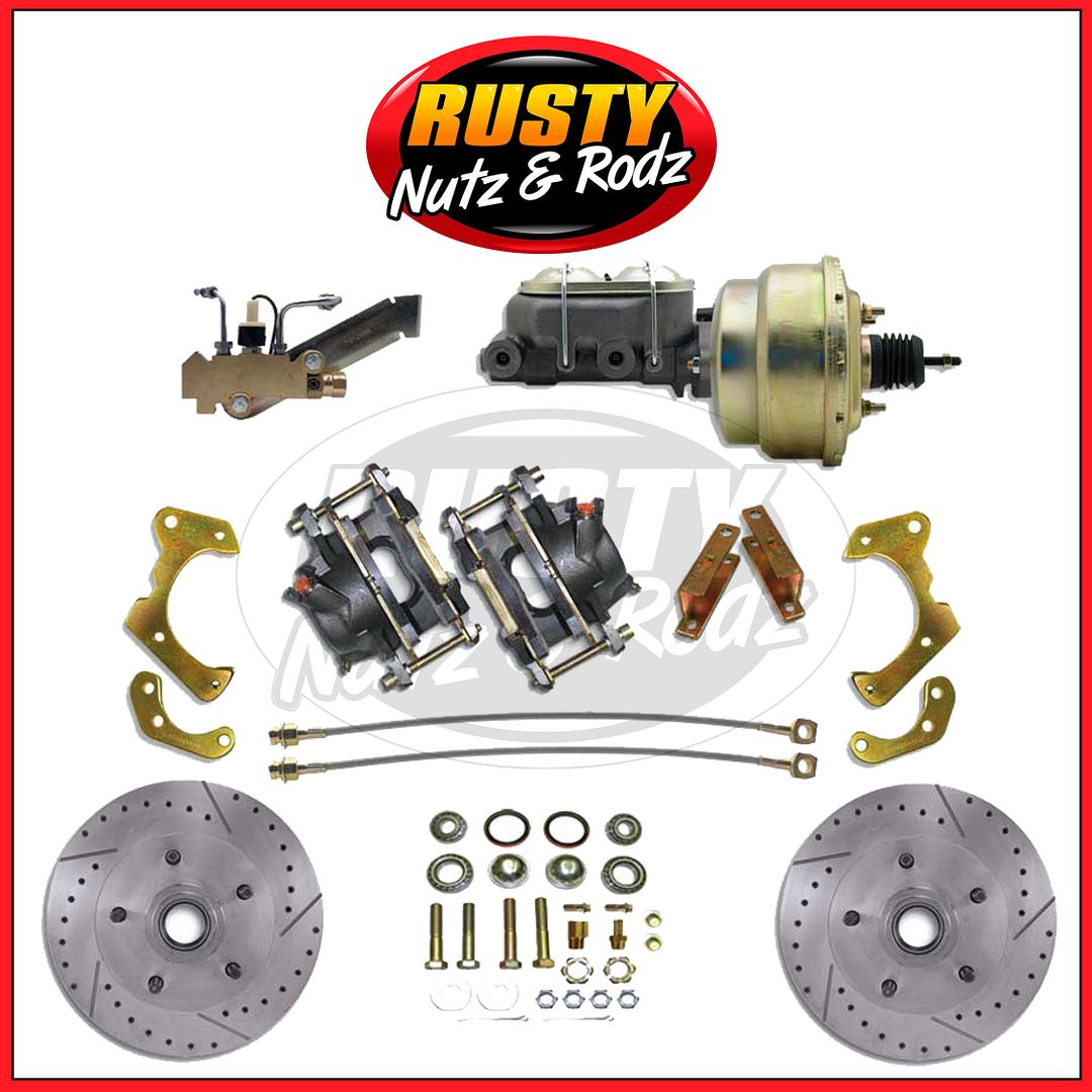 6568 Impala Biscayne BelAir Performance Power Front Disc Brake