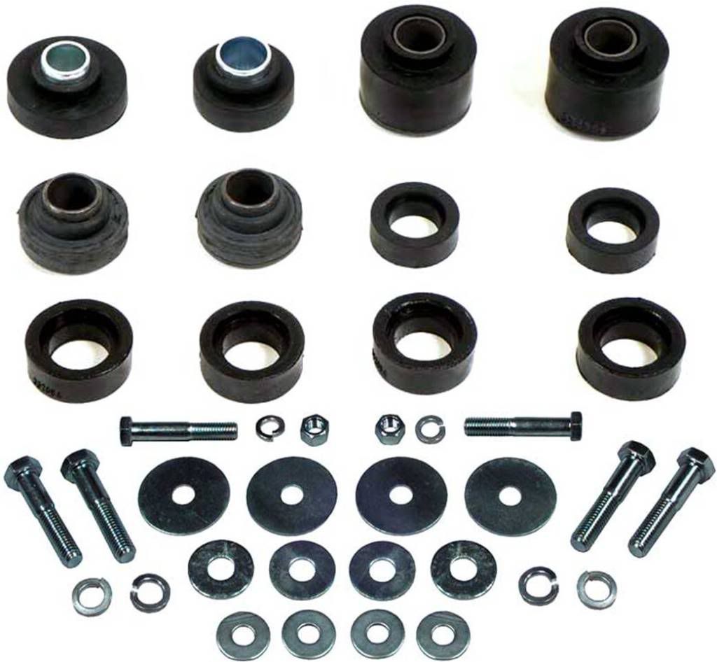 7374 Nova Subframe Bushings Body Mount Bushing Kit with Hardware New