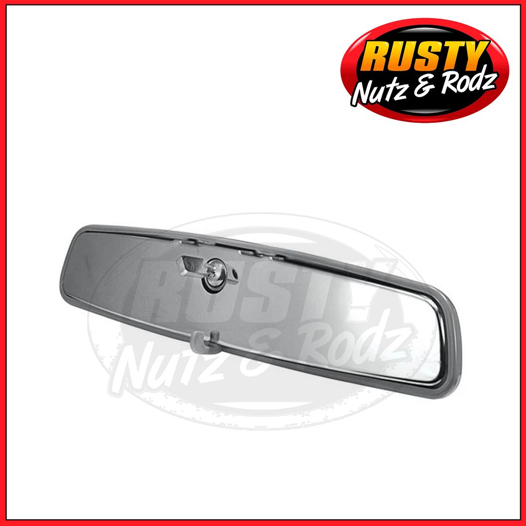 Camaro Inside Rear View Mirror Day Night Stainless 10 Inch 68 69 Ebay