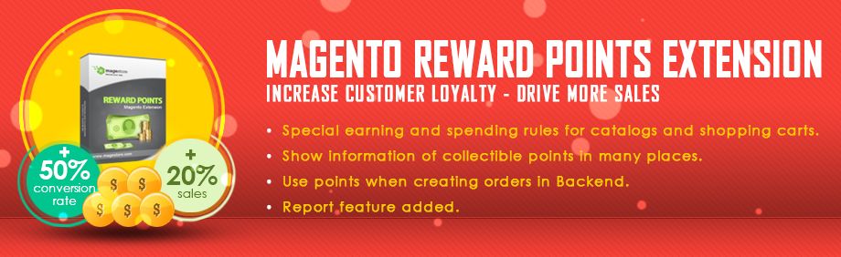 Magento Reward Points extension