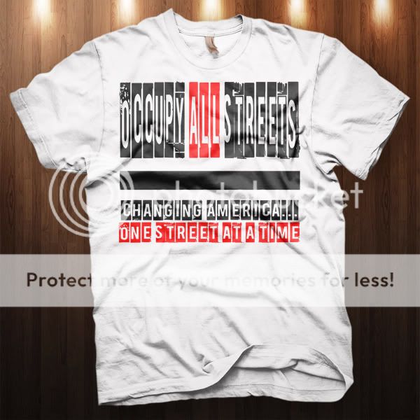 Occupy All Streets T Shirt Jay Z Kanye West J Cole Rocawear Wall 