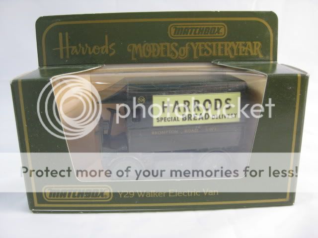 MATCHBOX MODELS OF YESTERYEAR DIECAST HARRODS BREAD VAN  