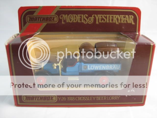 MATCHBOX MODELS OF YESTERYEAR DIE CAST CAR LOWENBRAU  