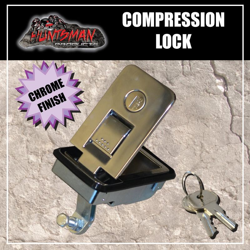 COMPRESSION LOCKS. FLUSH MOUNT, TOOL BOX,CAMPER TRAILER