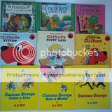 Children Book Lot ( Clifford, Franklin, and Curious Georgre)  