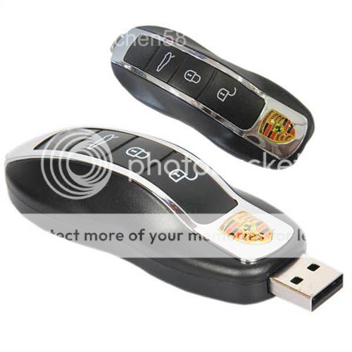 4GB 8GB 16GB 32GB Car Keys BSJ 2 USB Flash Memory Stick Drive Pen Key 